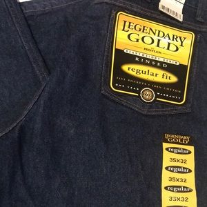 Legendary Gold by Rustler NWT Mens Regular Jeans